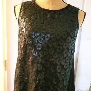 Sequin Tank Top
